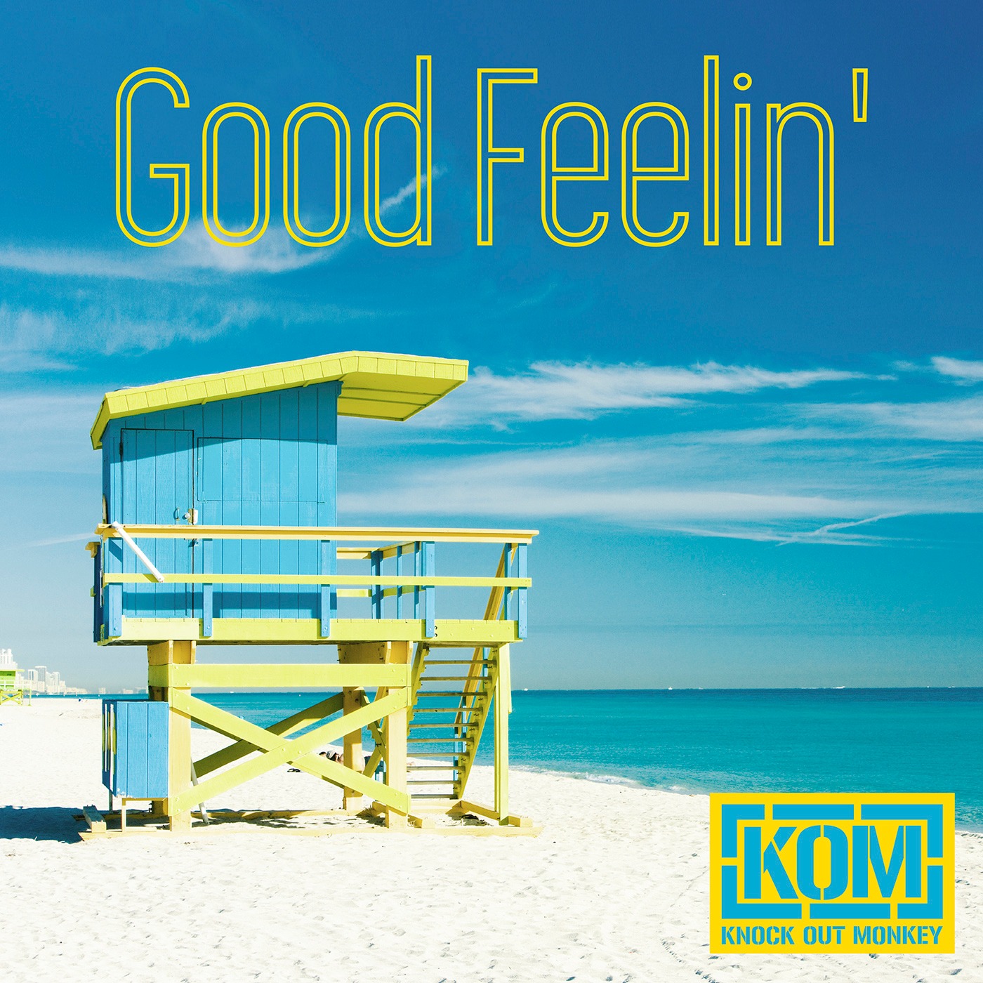 KNOCK OUT MONKEY「Good Feelin'」配信ジャケット