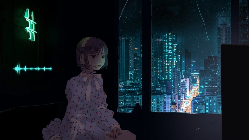「テレフォニズム（Night Tempo Melting Groove Mix）」リリックビデオより。