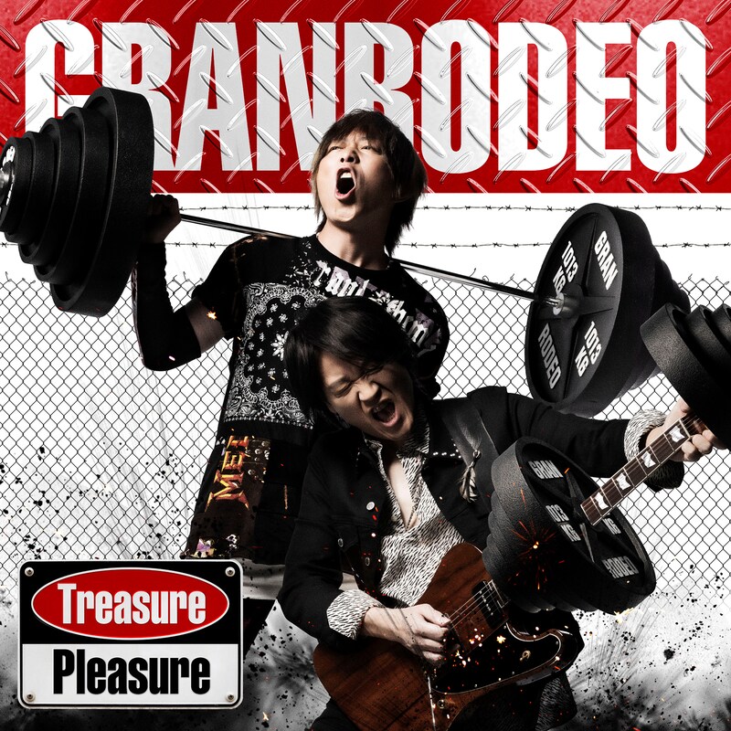 GRANRODEO「Treasure Pleasure」初回限定盤ジャケット