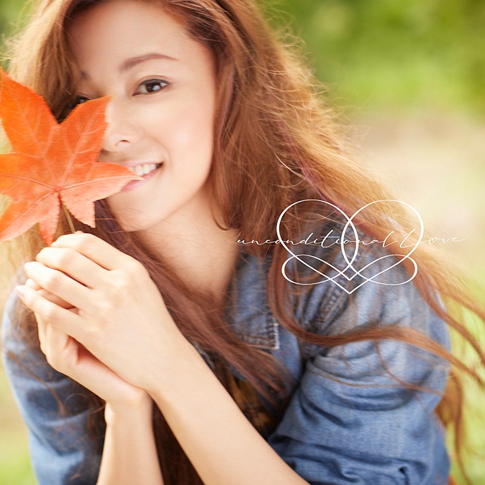 倉木麻衣「unconditional L♡VE」通常盤ジャケット