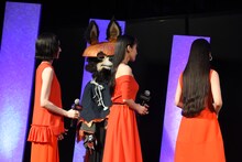 退場するPerfume。