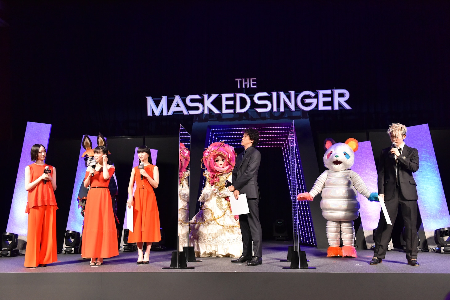 「ザ・マスクド・シンガー」配信直前プレミアイベントの様子。