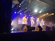 「UNIONE Live &Talk Tour "GOOD GAME" 2021 Summer」仙台公演の様子。