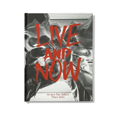 The BONEZ「LIVE AND NOW」ジャケット