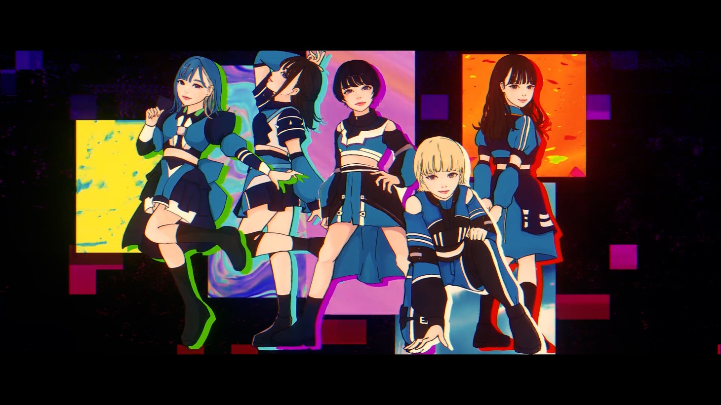 はちみつBLACK「BLACK RING」ミュージックビデオのサムネイル。