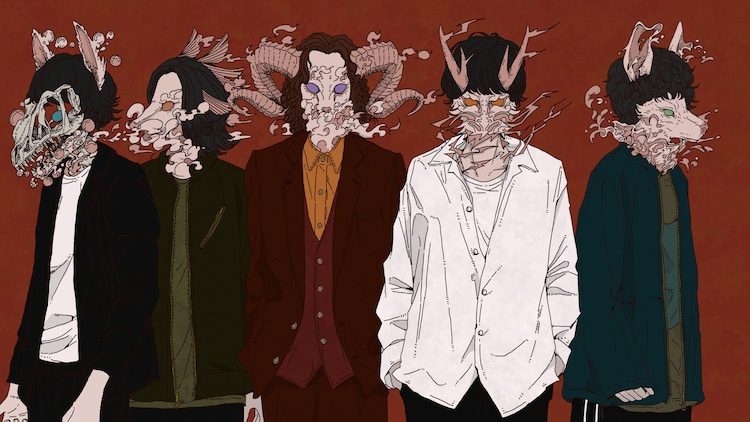 正体は何者 神サイのコラボ楽曲第2弾 アーティストイメージは全員 獣 音楽ナタリー