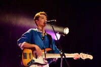 森田美勇人（B, Vo）（Photo by Gaku Maeda）