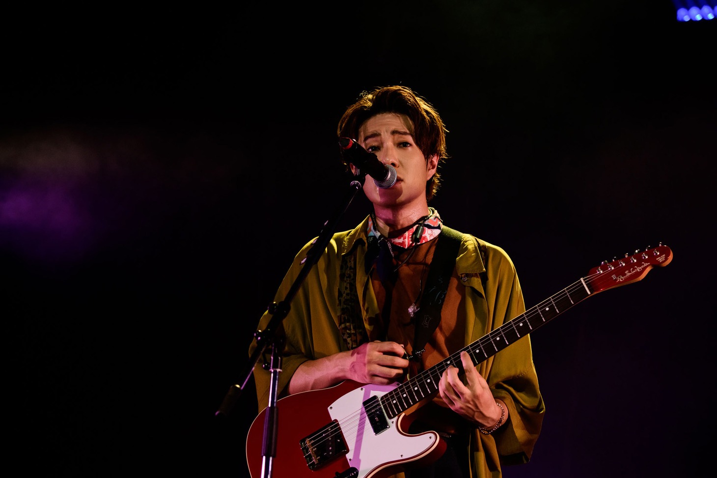 真田佑馬（G, Vo）（Photo by Gaku Maeda）