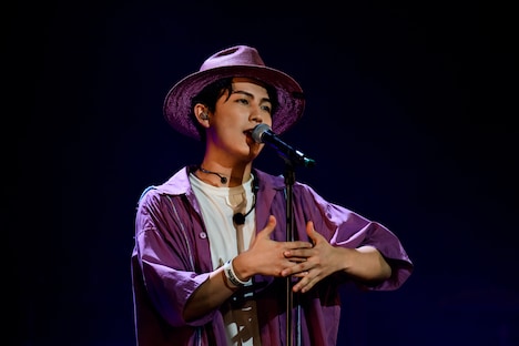 萩谷慧悟（Dr, Cho）（Photo by Gaku Maeda）