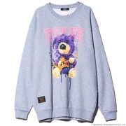 「PSYCHOBEAR Sweat」（グレイ）