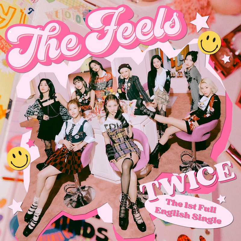 TWICE「The Feels」配信ジャケット