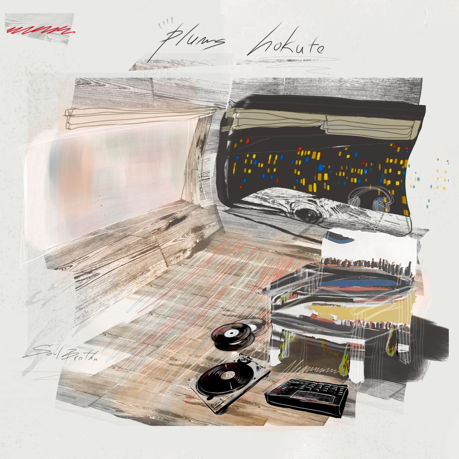 hokuto「plums」ジャケット