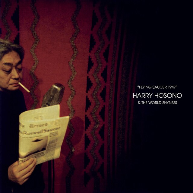 HARRY HOSONO & THE WORLD SHYNESS「FLYING SAUCER 1947」アナログ盤ジャケット