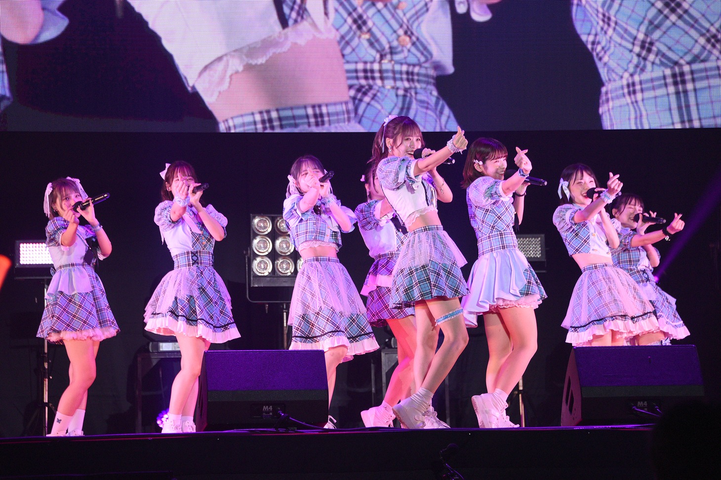 「メインステージ争奪LIVE」の優勝グループ・MyDearDarlin'。