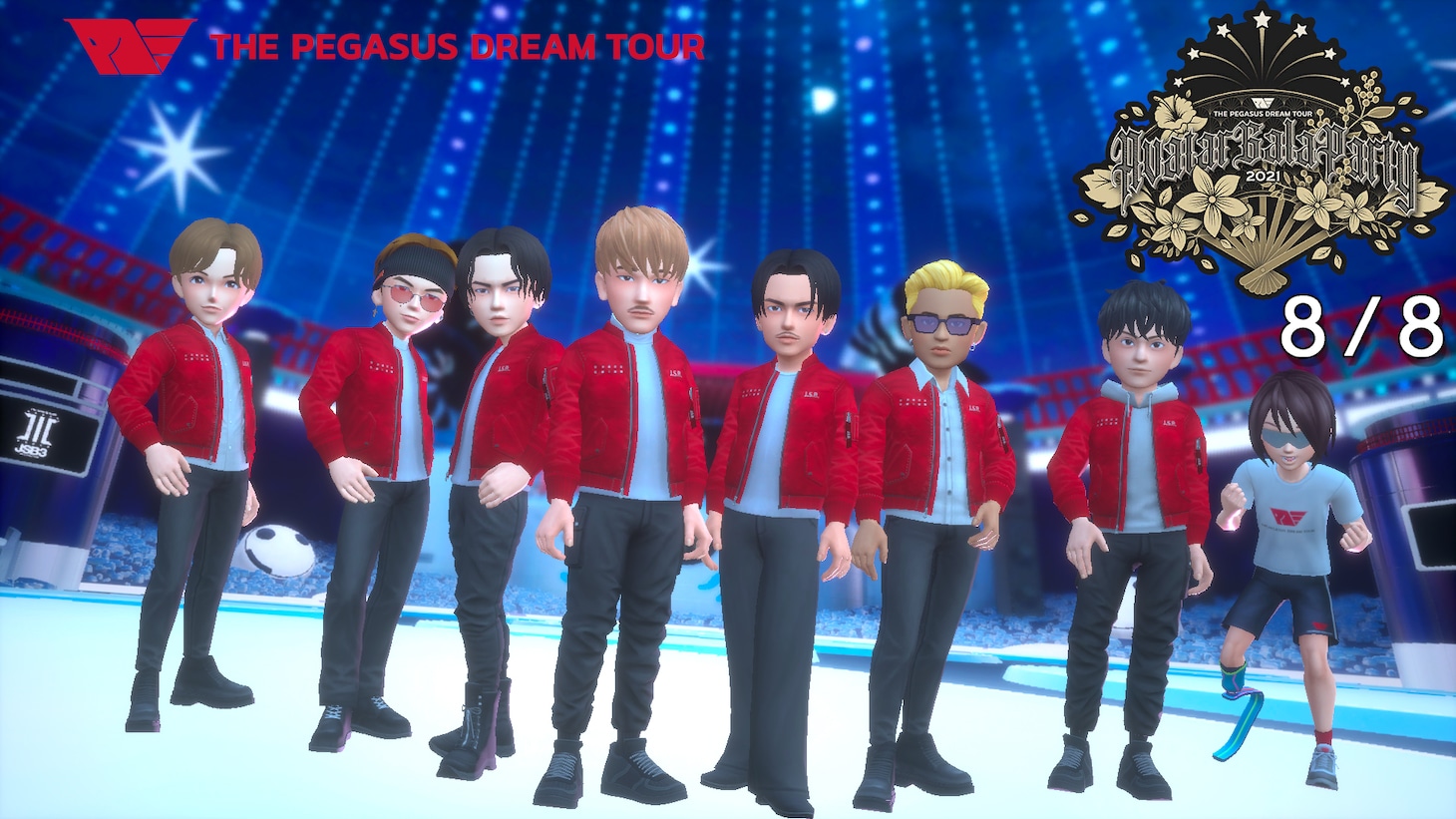 三代目 J SOUL BROTHERS from EXILE TRIBEのアバタースナップ。
