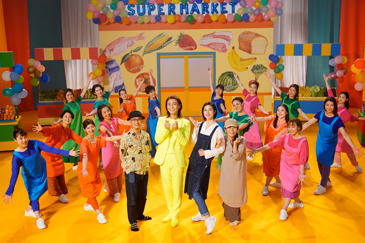 氷川きよし「Happy!」ミュージックビデオ撮影中の様子。