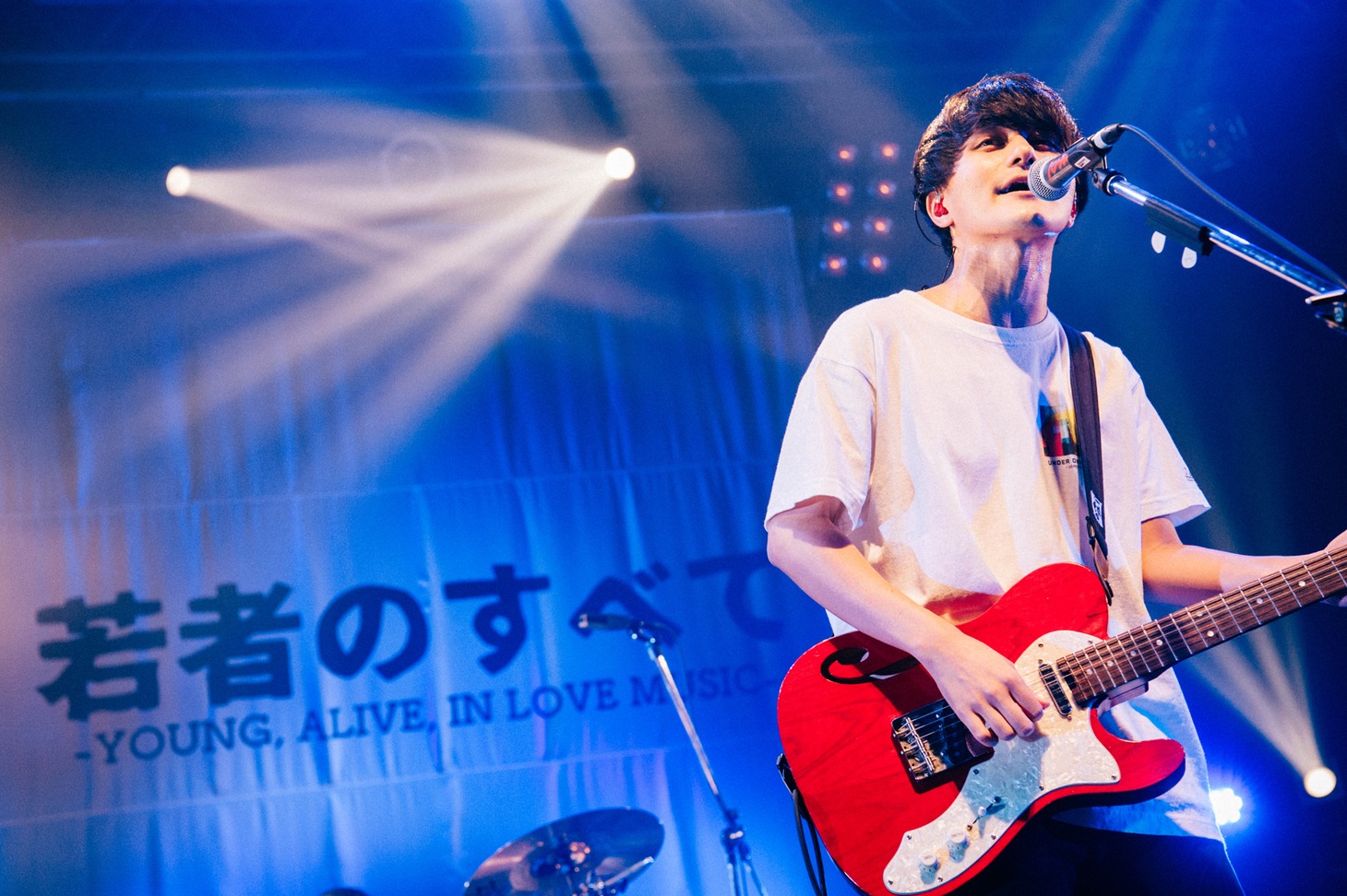 ムツムロアキラ（Vo,  G / ハンブレッダーズ）（Photo by Kana Tarumi）