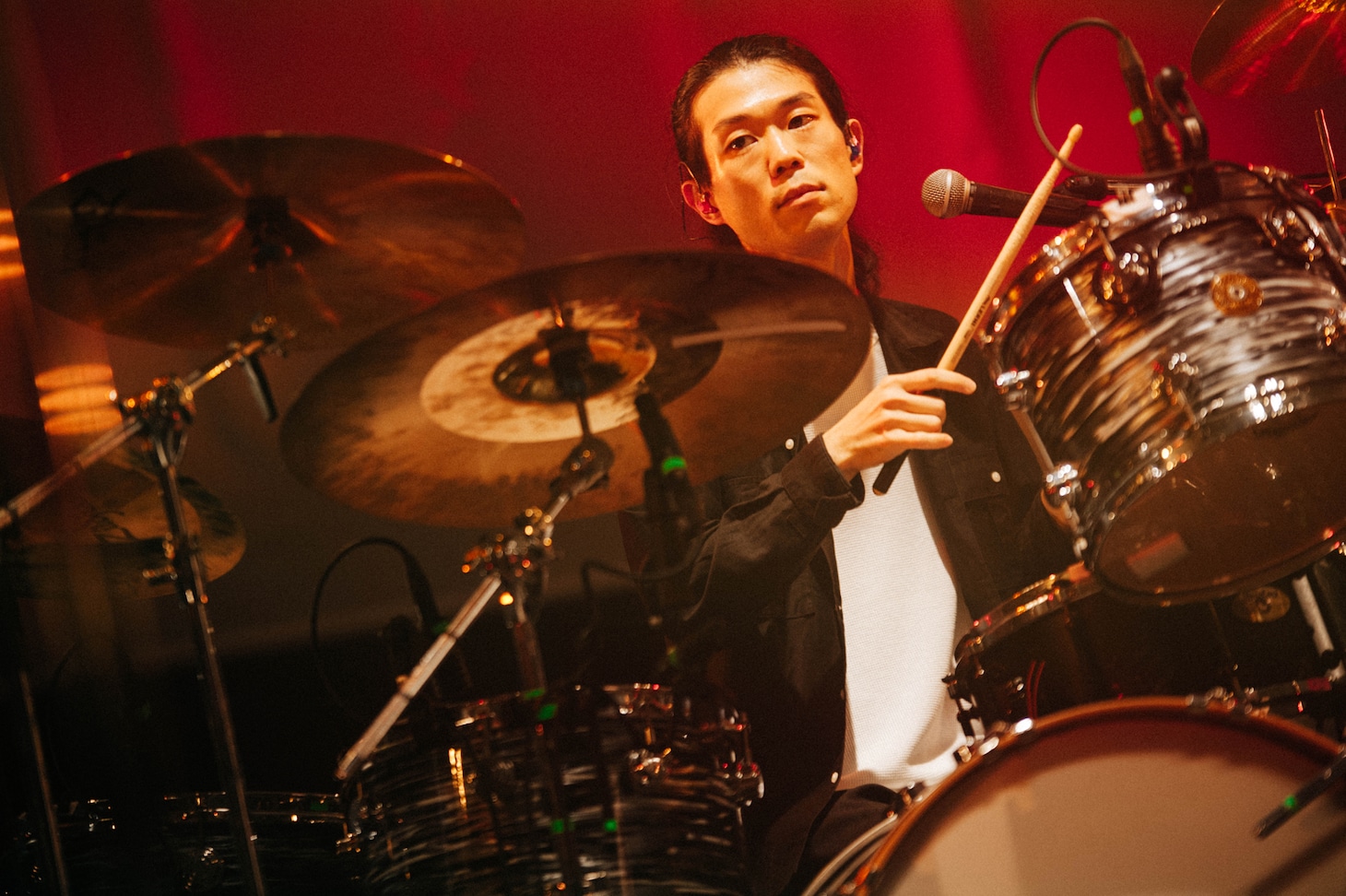 木島（Dr / ハンブレッダーズ）（Photo by Kana Tarumi）