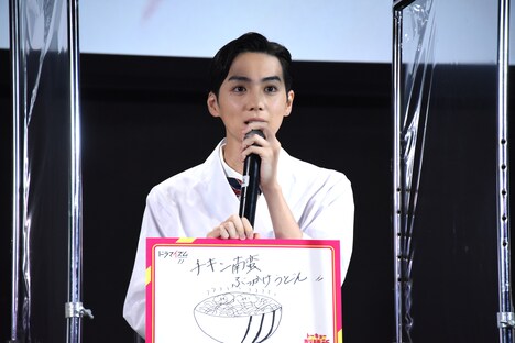 吉野北人（THE RAMPAGE from EXILE TRIBE）の考案したうどん。