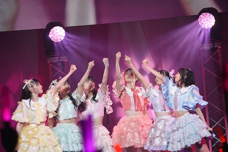 超ときめき♡宣伝部「みんなをすきっ！にさせるハートロックオンZepp Tour 2021」東京・ Zepp Haneda（TOKYO）公演の様子。