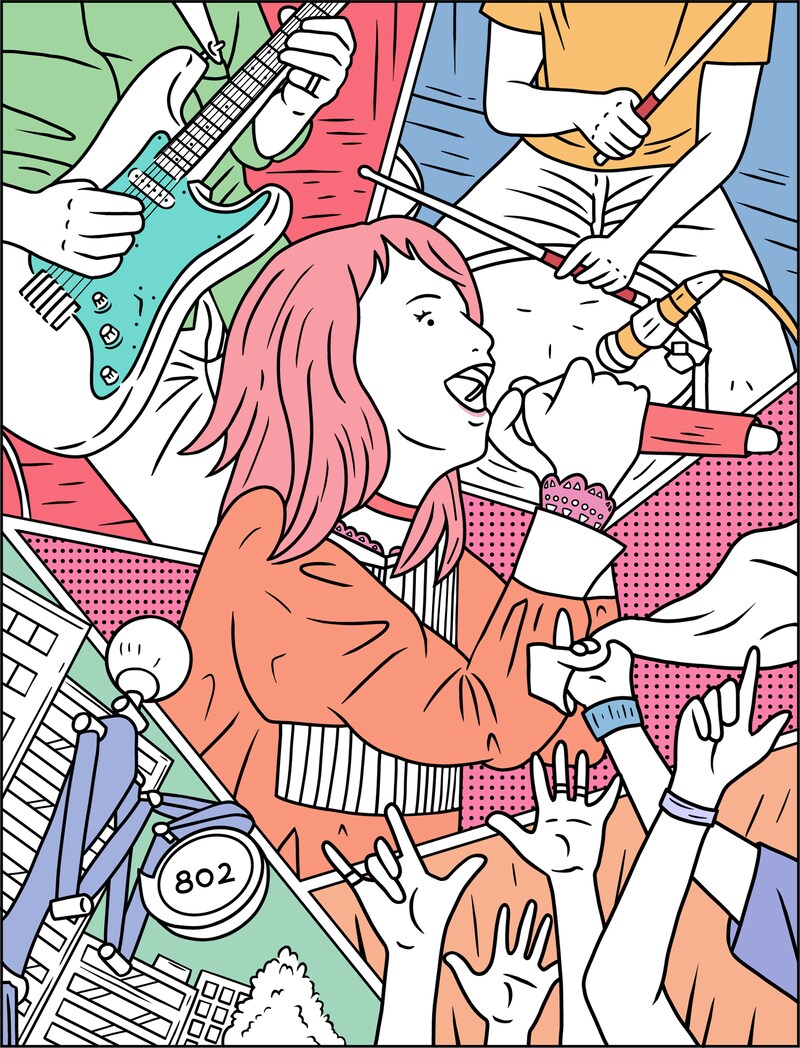 「FM802 MINAMI WHEEL 2021」メインビジュアル