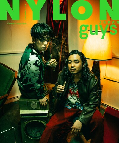 「NYLON JAPAN」11月号裏表紙「NYLON JAPAN guys」