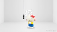 DISH//「猫」を歌うキティ。(c)’21 SANRIO 著作(株)サンリオ