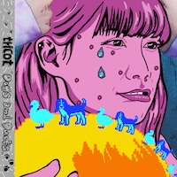 tricot「Dogs and Ducks」配信ジャケット