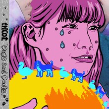 tricot「Dogs and Ducks」配信ジャケット