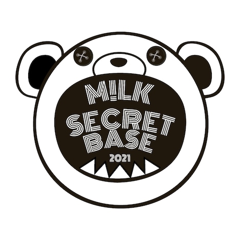 「M!LK SECRET BASE 2021」ロゴ