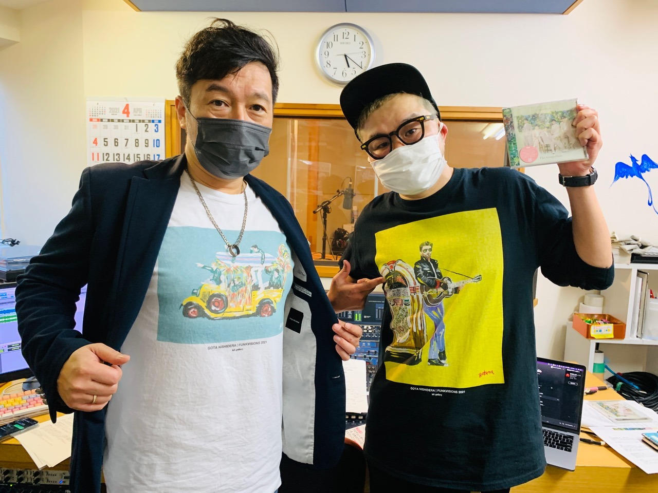 左から黒沢薫（ゴスペラーズ）、西寺郷太（NONA REEVES）。