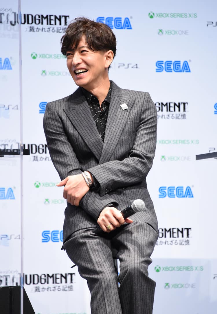 木村拓哉 Lost Judgment 主人公の魅力は ずっとぶれない部分 会見レポート 写真7枚 音楽ナタリー 木村拓哉 Lost Judgment 主人公の魅力は ずっとぶれない部分 会見レポート 写真7枚 音楽ナタリー