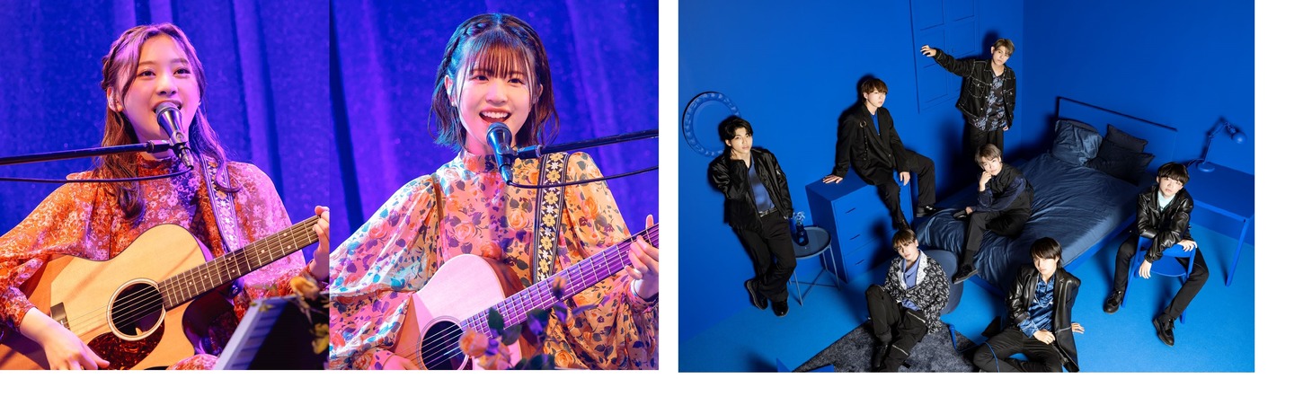 左から花ちゃんズ、BE:FIRST。