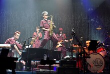 「ユニコーンツアー2021『ドライブしようよ』」の様子。