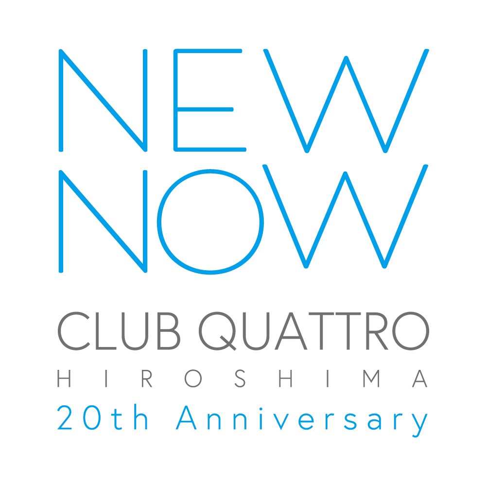マンウィズ初期ロゴ　ピック　2012 広島 CLUB QUATTRO 広島クアトロ開店20周年記念シリーズにビーバー、四星球、テナー