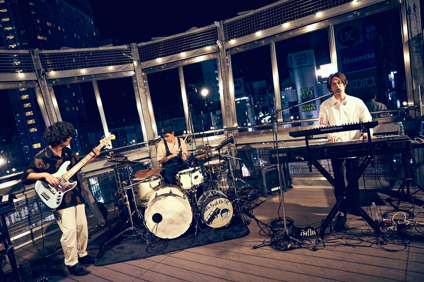 「#NoBuskNoLife」の様子。