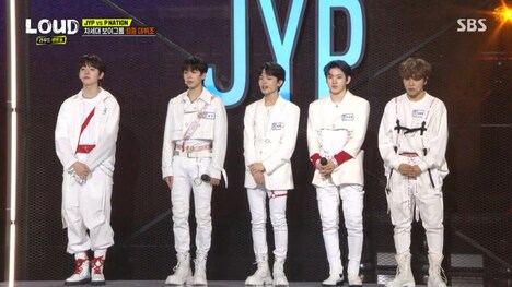 「LOUD」第14話より、Team JYPのデビューメンバー。