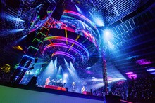 L'Arc-en-Ciel「30th L'Anniversary TOUR」大阪城ホール公演の様子。（撮影：河本悠貴）