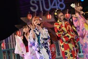 「STU48 2021夏ツアー打ち上げ？祭（仮）」の様子。(c)STU