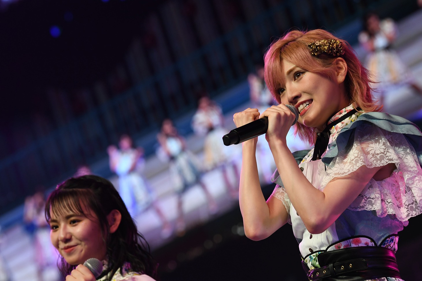 「STU48 2021夏ツアー打ち上げ？祭（仮）」の様子。(c)STU