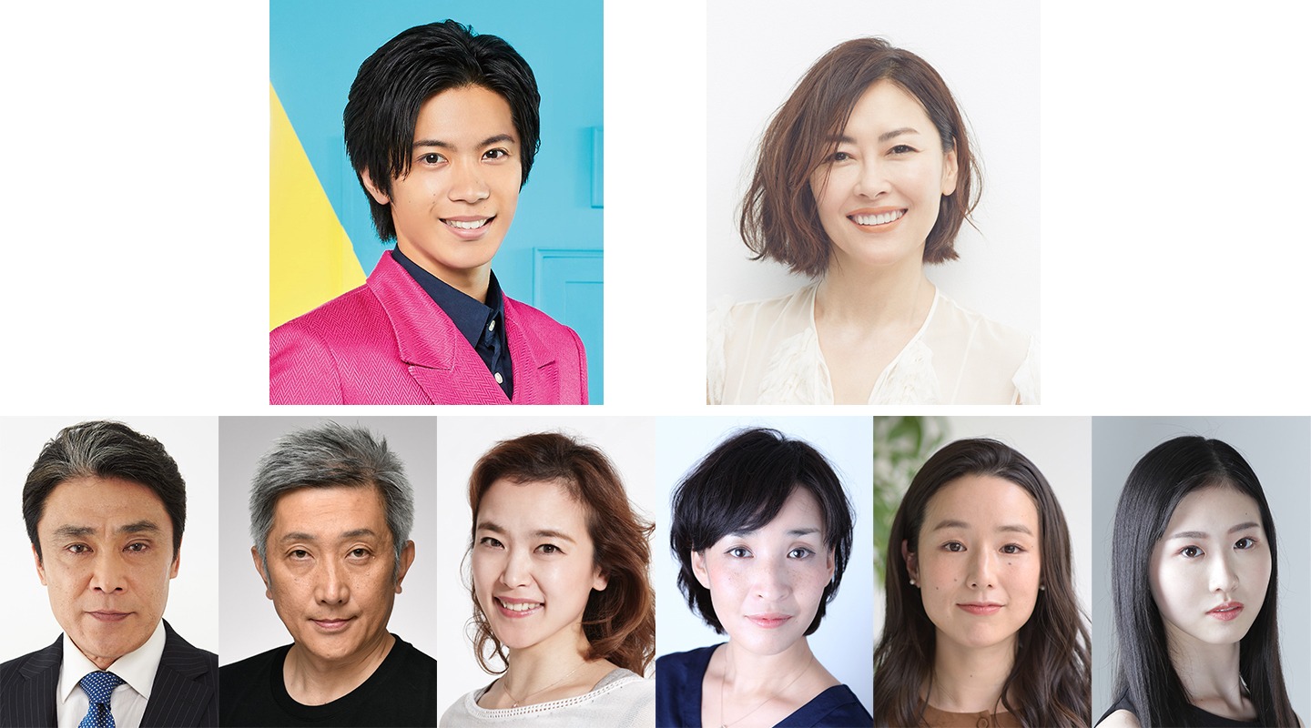 「『葵上』『弱法師』-『近代能楽集』より-」キャストビジュアル