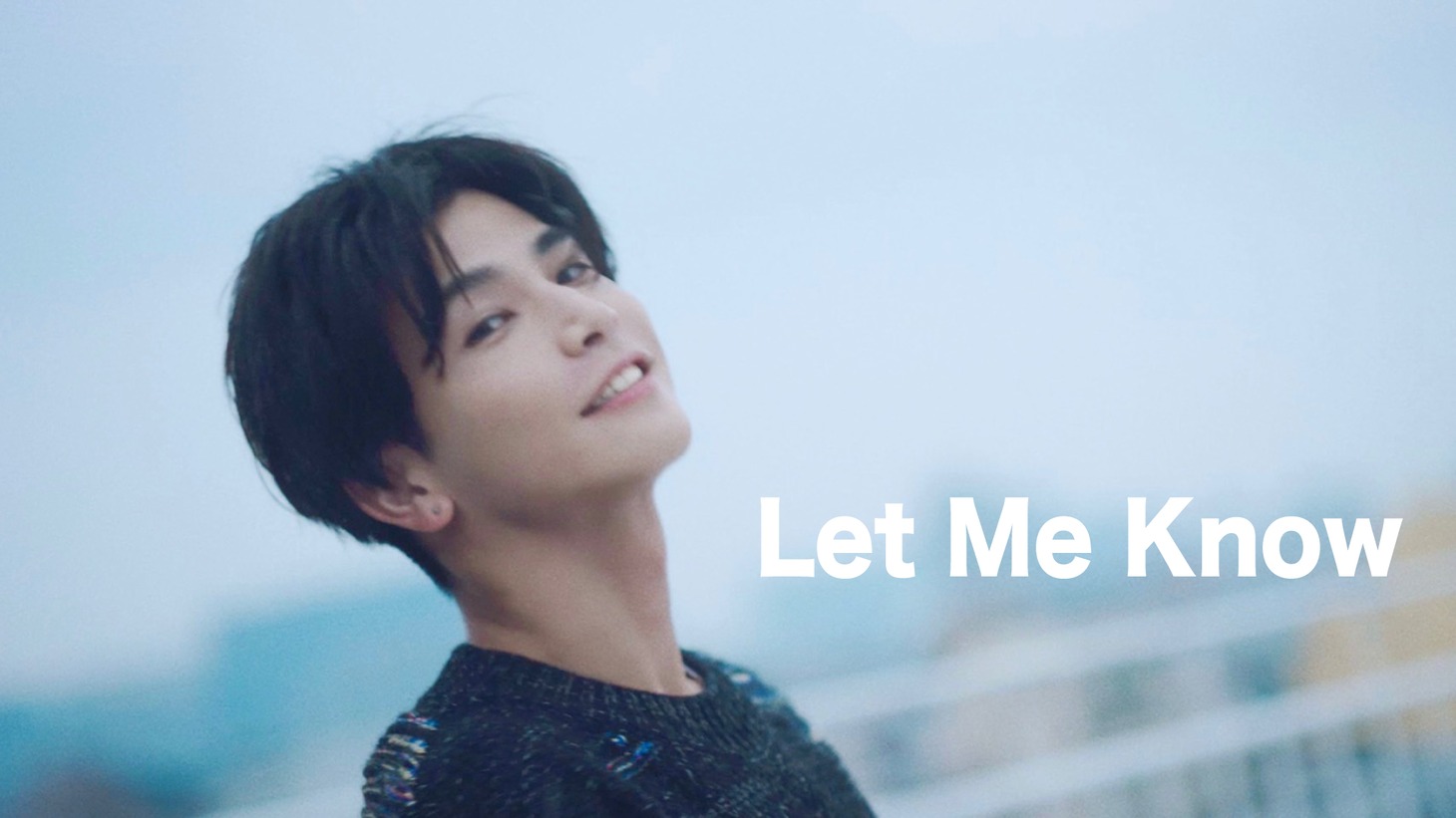 岩田剛典「Let Me Know」ミュージックビデオのサムネイル。