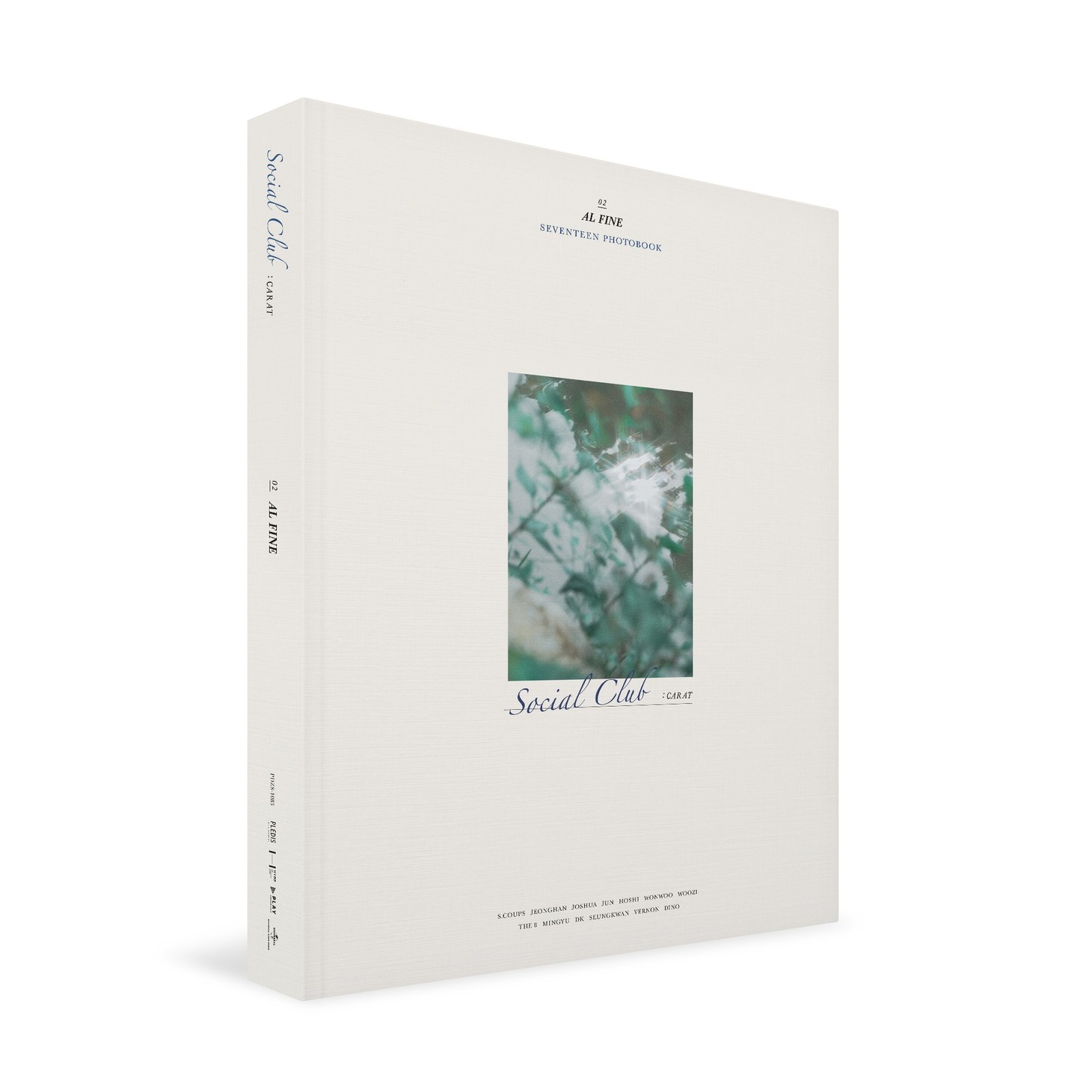SEVENTEEN PHOTOBOOK 'SOCIAL CLUB : CARAT' [Al Fine Ver]