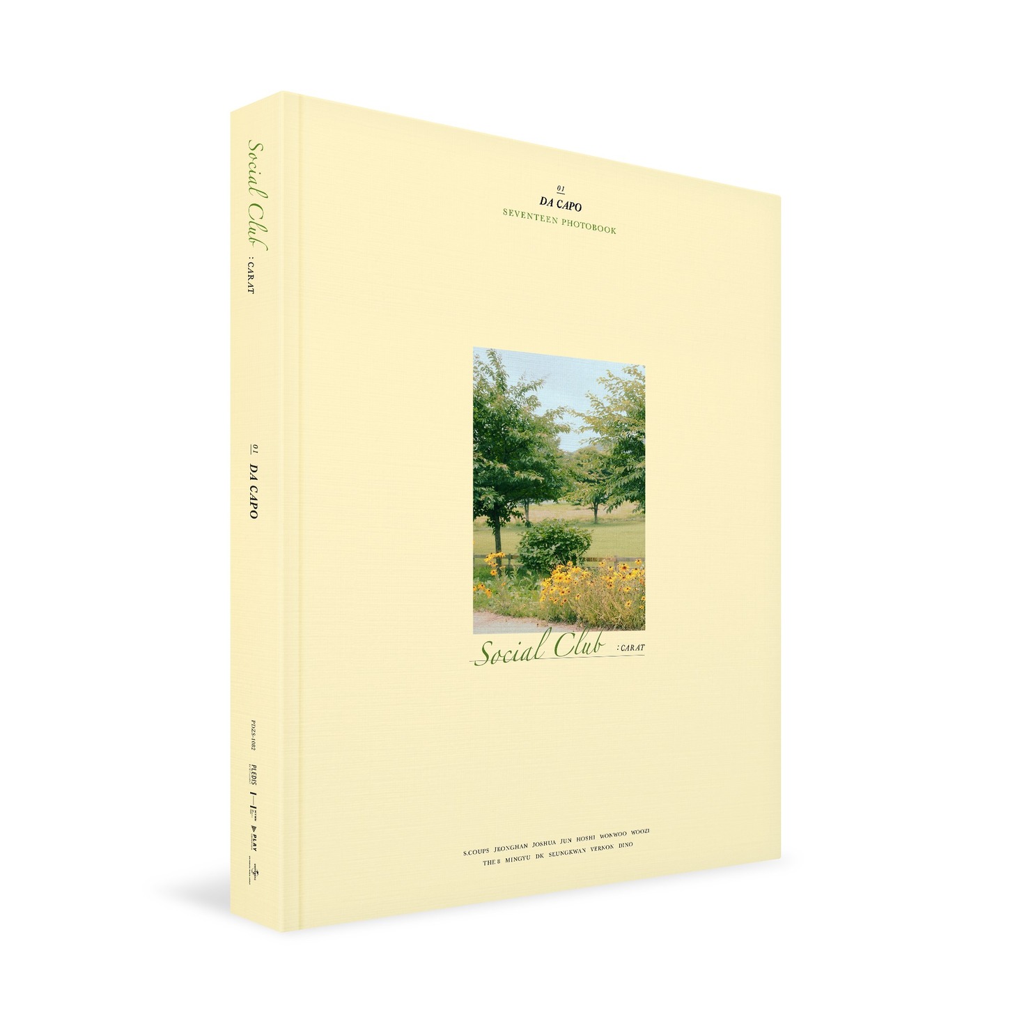 SEVENTEEN PHOTOBOOK 'SOCIAL CLUB : CARAT' [Da Capo Ver]