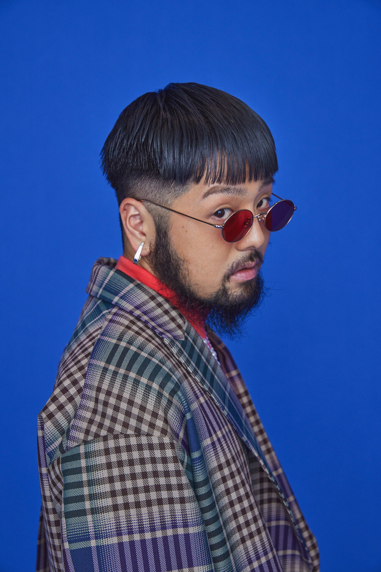 JOHNDOE SsAX ハーフジップ パーカー テークエム 梅田サイファー 緑