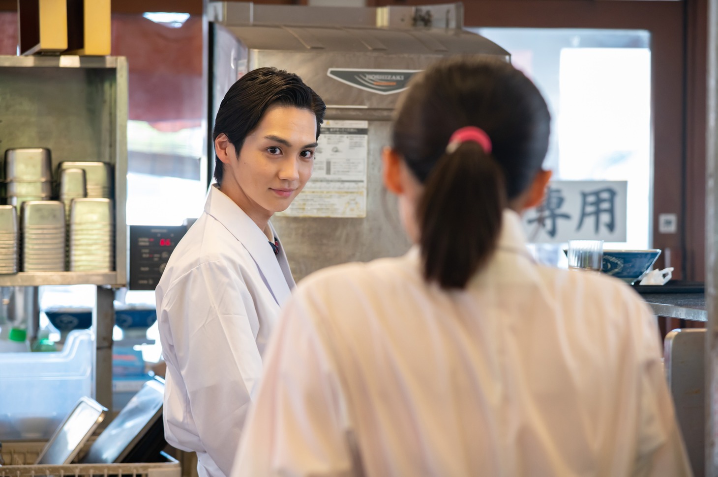 「トーキョー製麺所」第3話より。(c)「トーキョー製麺所」 製作委員会・MBS