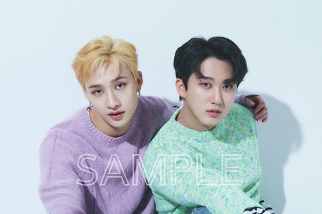 「CanCam」11月号付録のポストカード「バンチャン＆チャンビン」。