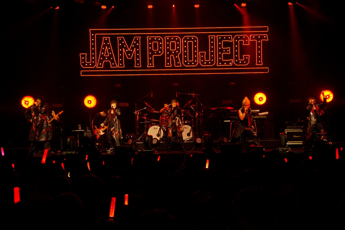 JAM Project「GET OVER -JAM PROJECT THE LIVE-」東京・Zepp Haneda（TOKYO）公演の様子。