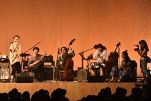 中村佳穂「うたのげんざいち 2021」東京・Zepp DiverCity（TOKYO）公演の様子。（撮影：森健二）