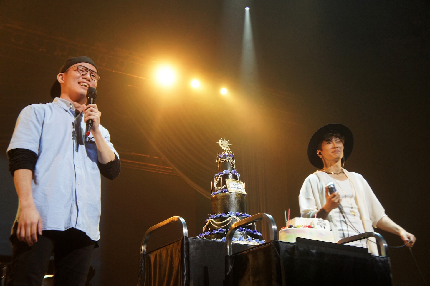 GACKT「GACKT LAST SONGS 2021 feat. K」神奈川県 よこすか芸術劇場公演の様子。